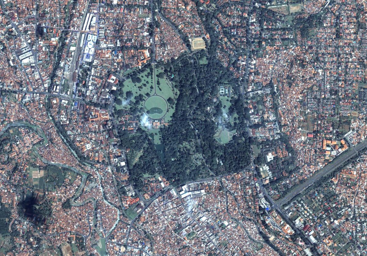 kartta Jakarta satelliitti